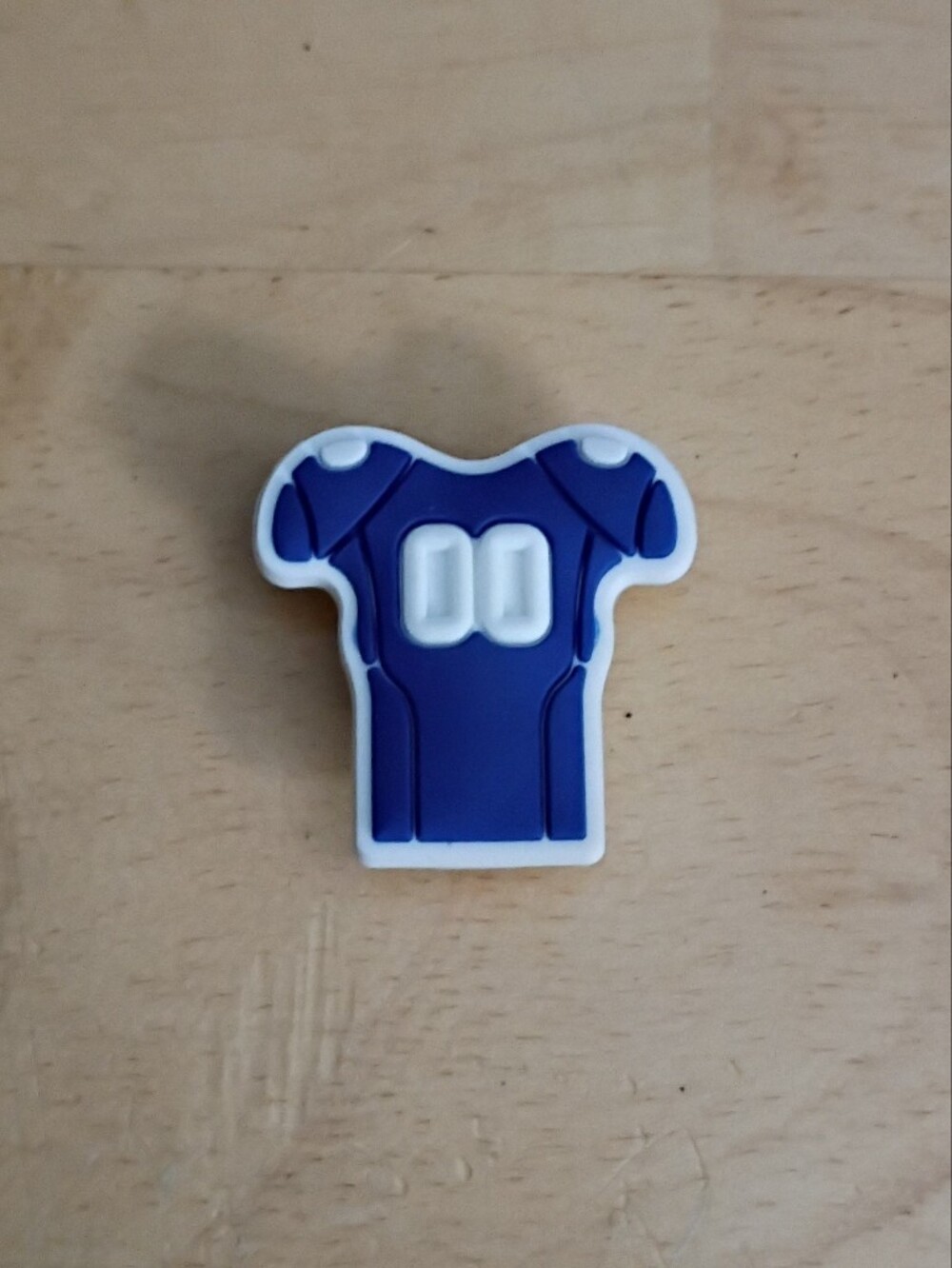 10 for $10 Jibbitz Croc Charm - Football Sports Jersey Blue 00 - New Charm 3